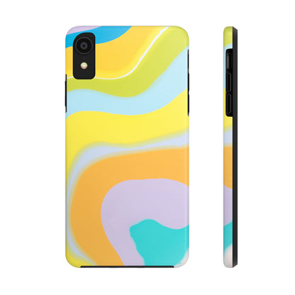 Colorful Pastel Marble Pattern Phone Case