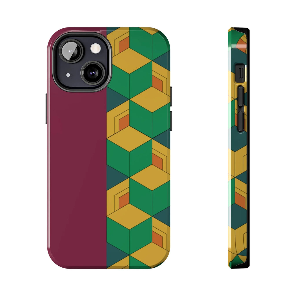 Brotherly Split Kimono Tough Phone Case (Apple & Android) - Pink Sweetheart