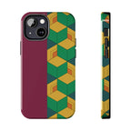 Brotherly Split Kimono Tough Phone Case (Apple & Android) - Pink Sweetheart