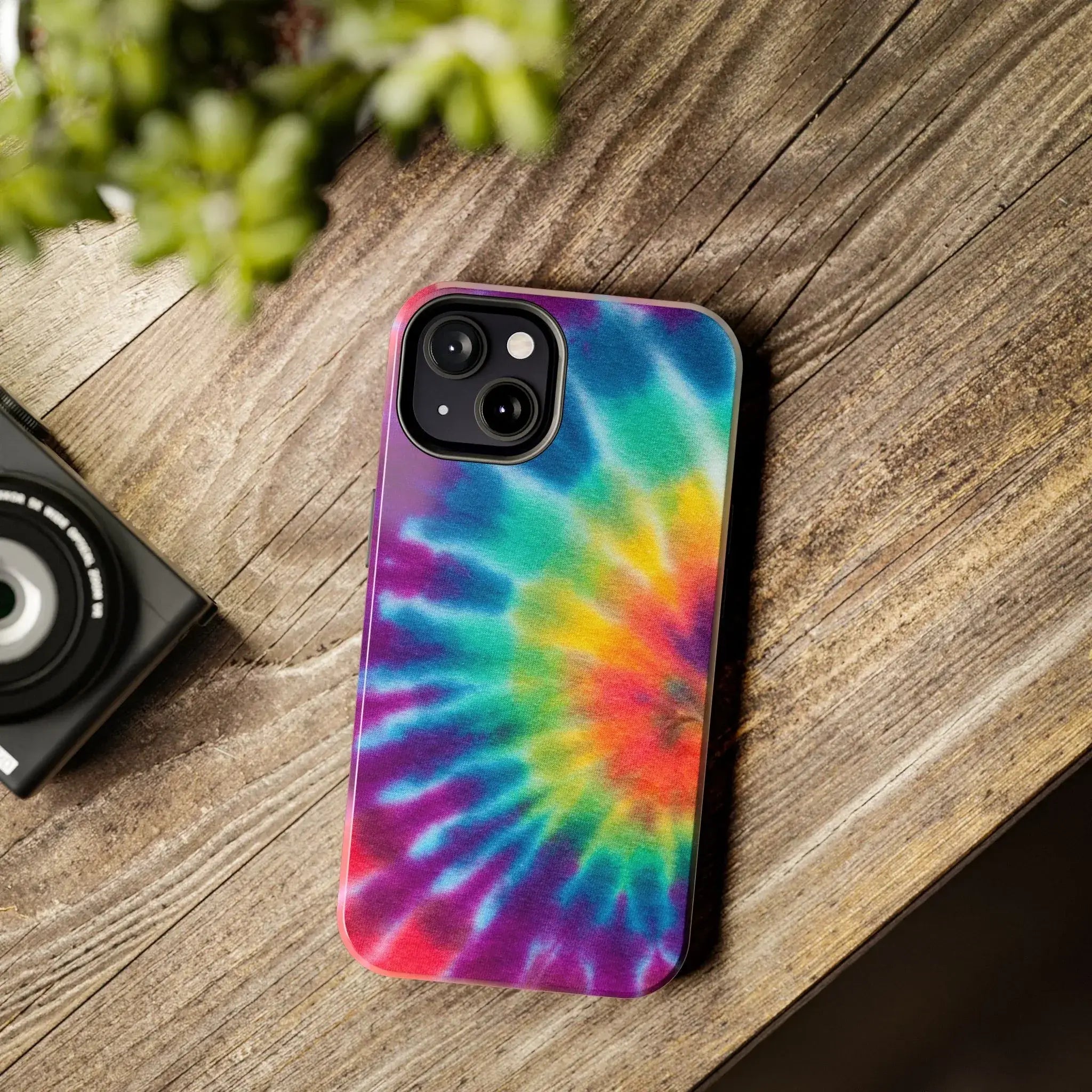 Groovy Tie Dye Phone Case (Apple & Android) - Pink Sweetheart