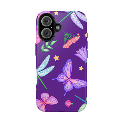 Purple Majestic Butterfly Phone Case