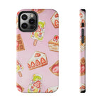 Tasty Pastry Treats Phone Case (Apple & Android) - Pink Sweetheart