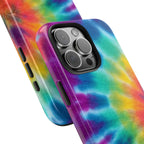 Groovy Tie Dye Phone Case (Apple & Android) - Pink Sweetheart