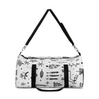 Black and White Christmas Duffel Bag