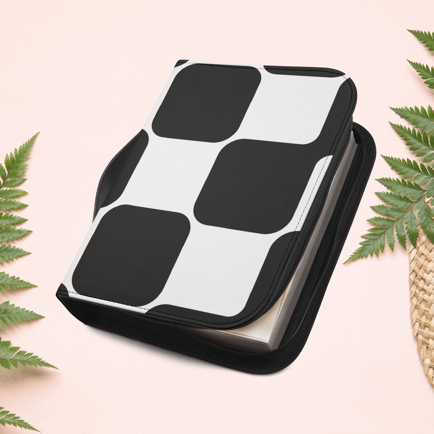 Geometric Black & White Book Cover
