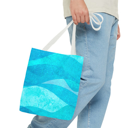 Blue Waves Tote Bag