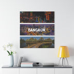 Bangkok Skyline Acrylic Prints (Triptych)