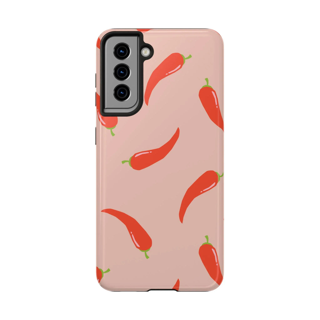 Caliente Chile Pepper Phone Case (Apple & Android) - Pink Sweetheart