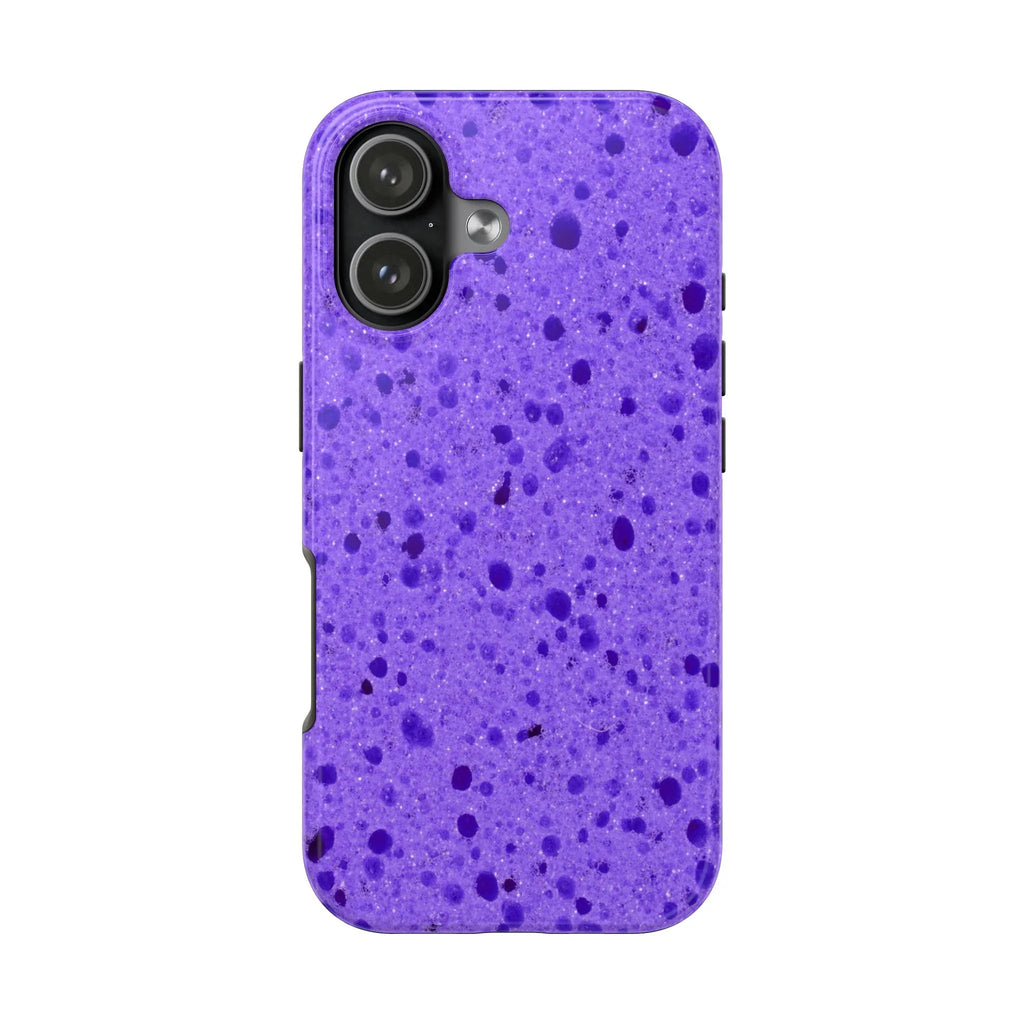 Purple Sponge Phone Case (Apple & Android) - Pink Sweetheart