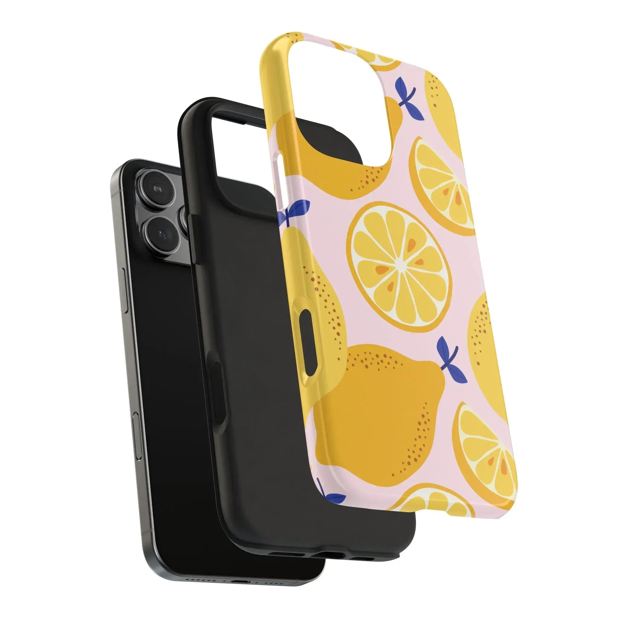 Sour Lemon Drop Phone Case (Apple & Android) - Pink Sweetheart