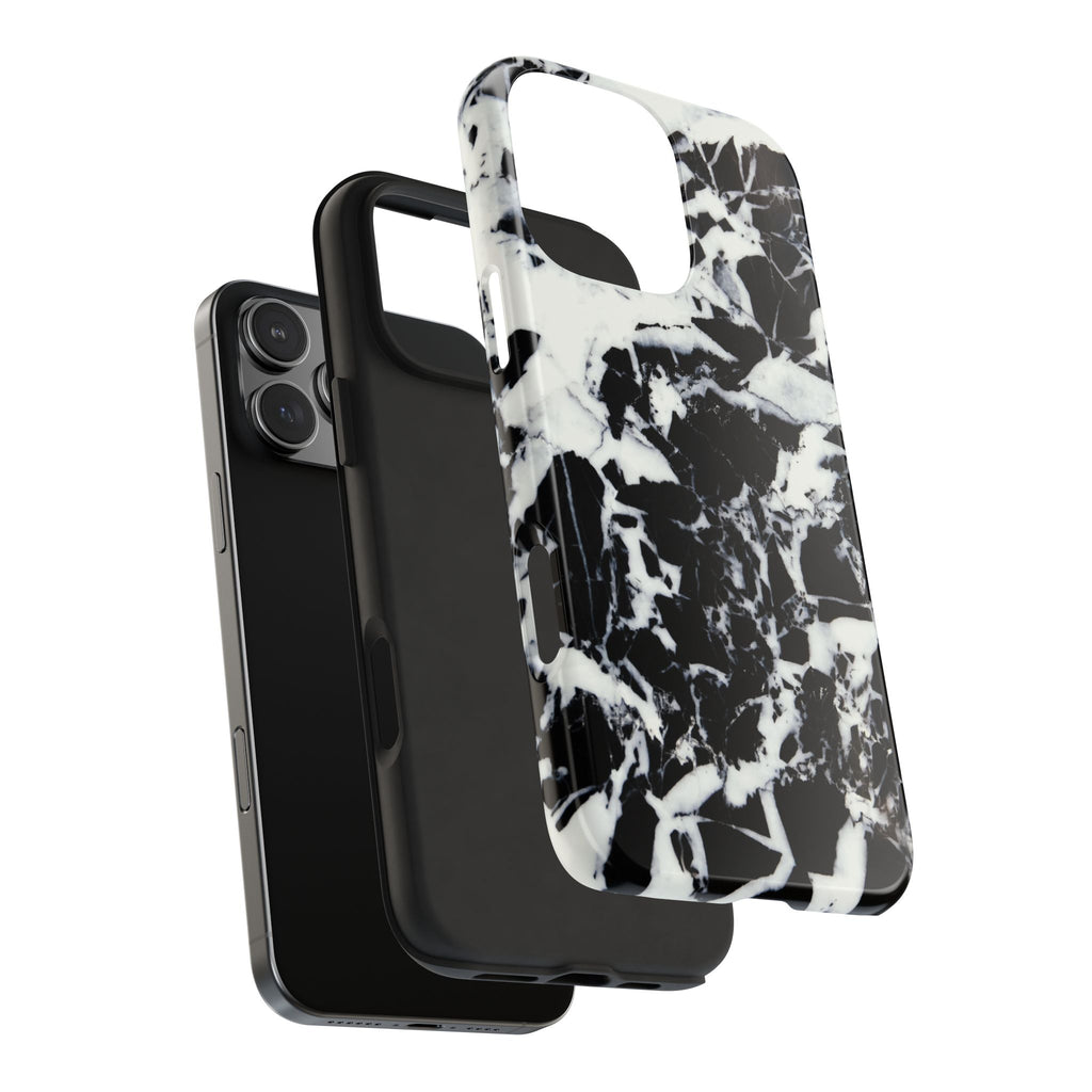 Black & White Shattered Phone Case (Apple & Android)