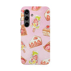 Tasty Pastry Treats Phone Case (Apple & Android) - Pink Sweetheart