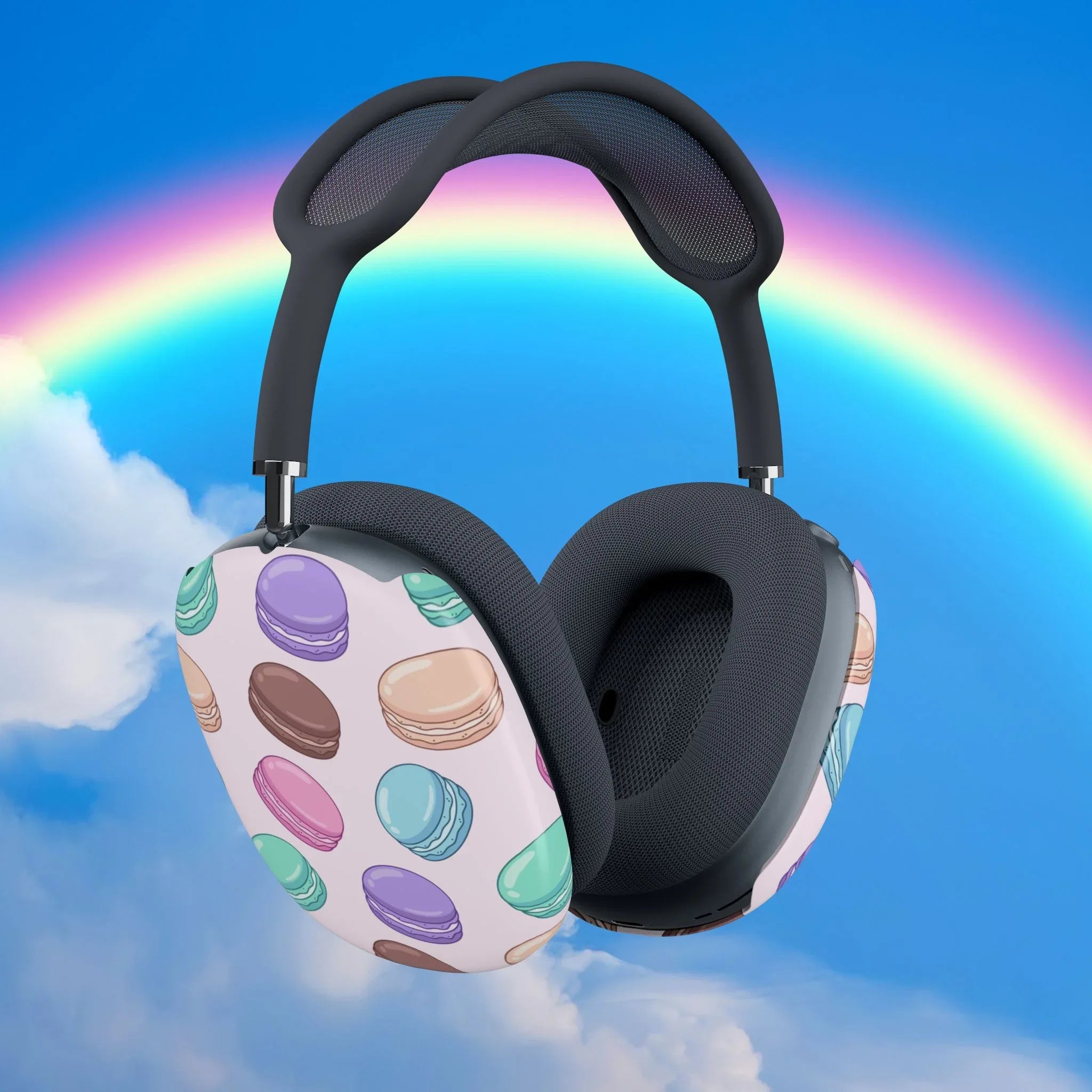 Macaron Pastries AirPods Max Case - Pink Sweetheart