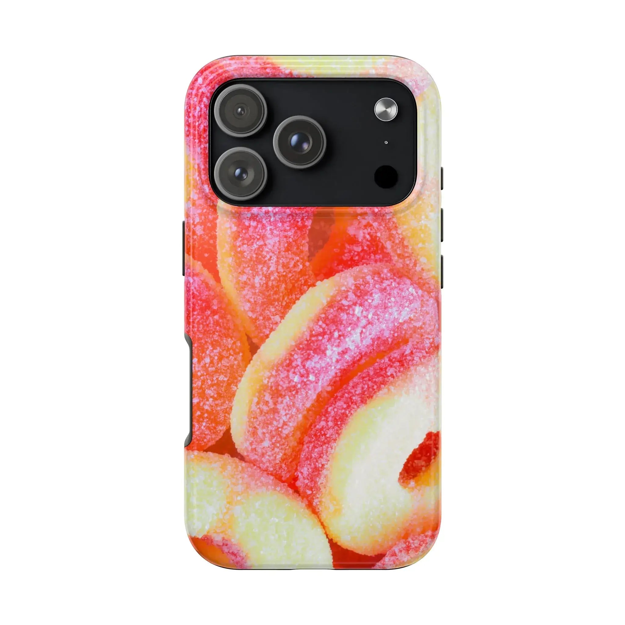 Sour Peach Ringz Phone Case (Apple & Android) - Pink Sweetheart