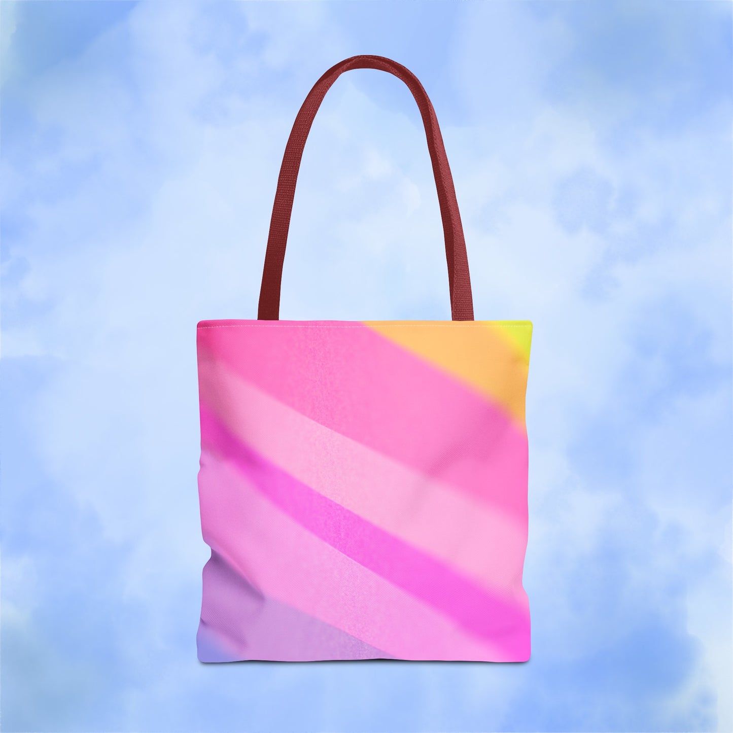 Blurred Rainbow Sectrum Tote Bag