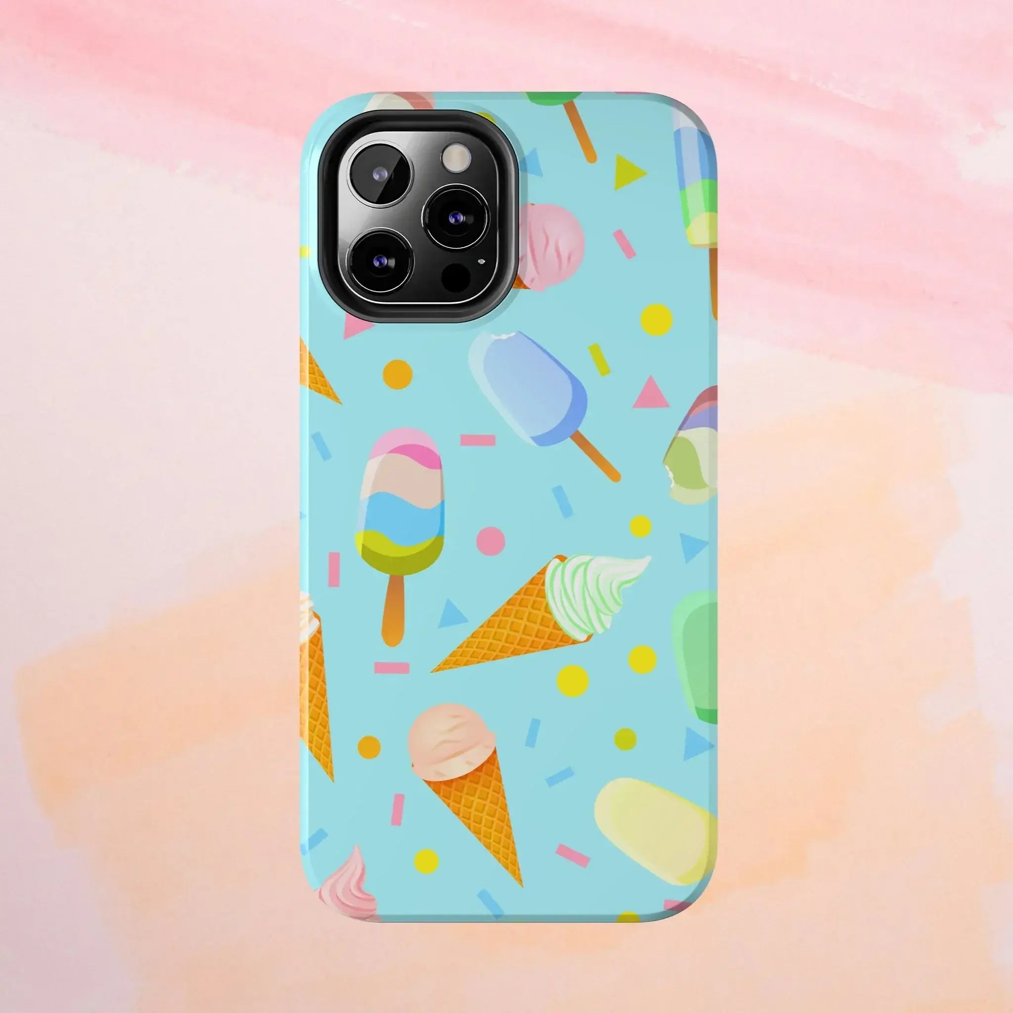 Ice Cream Festival Phone Case (Apple & Android) - Pink Sweetheart