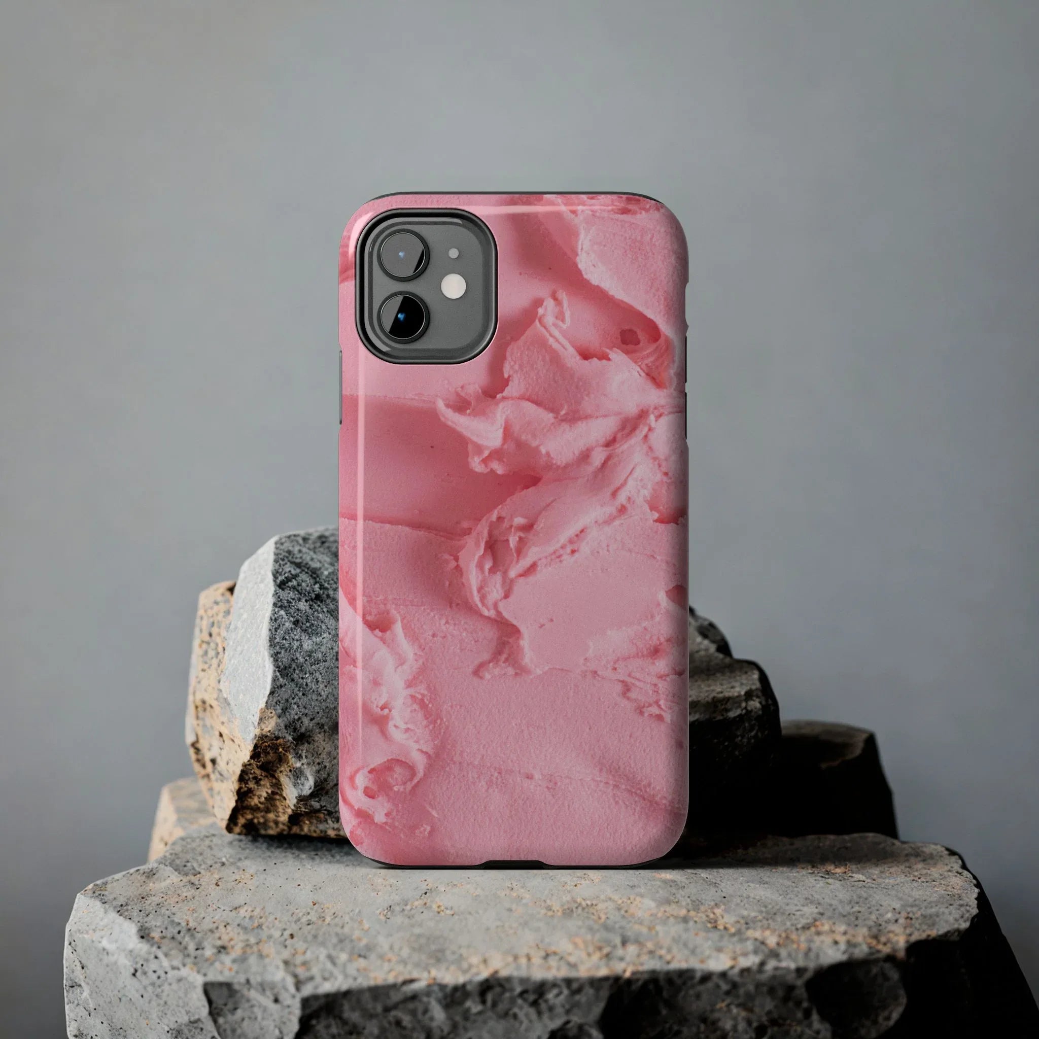 Yummy Pink Frosting Phone Case (Apple & Android) - Pink Sweetheart