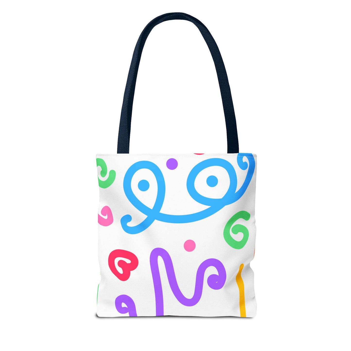 Colorful Doodles Tote Bag