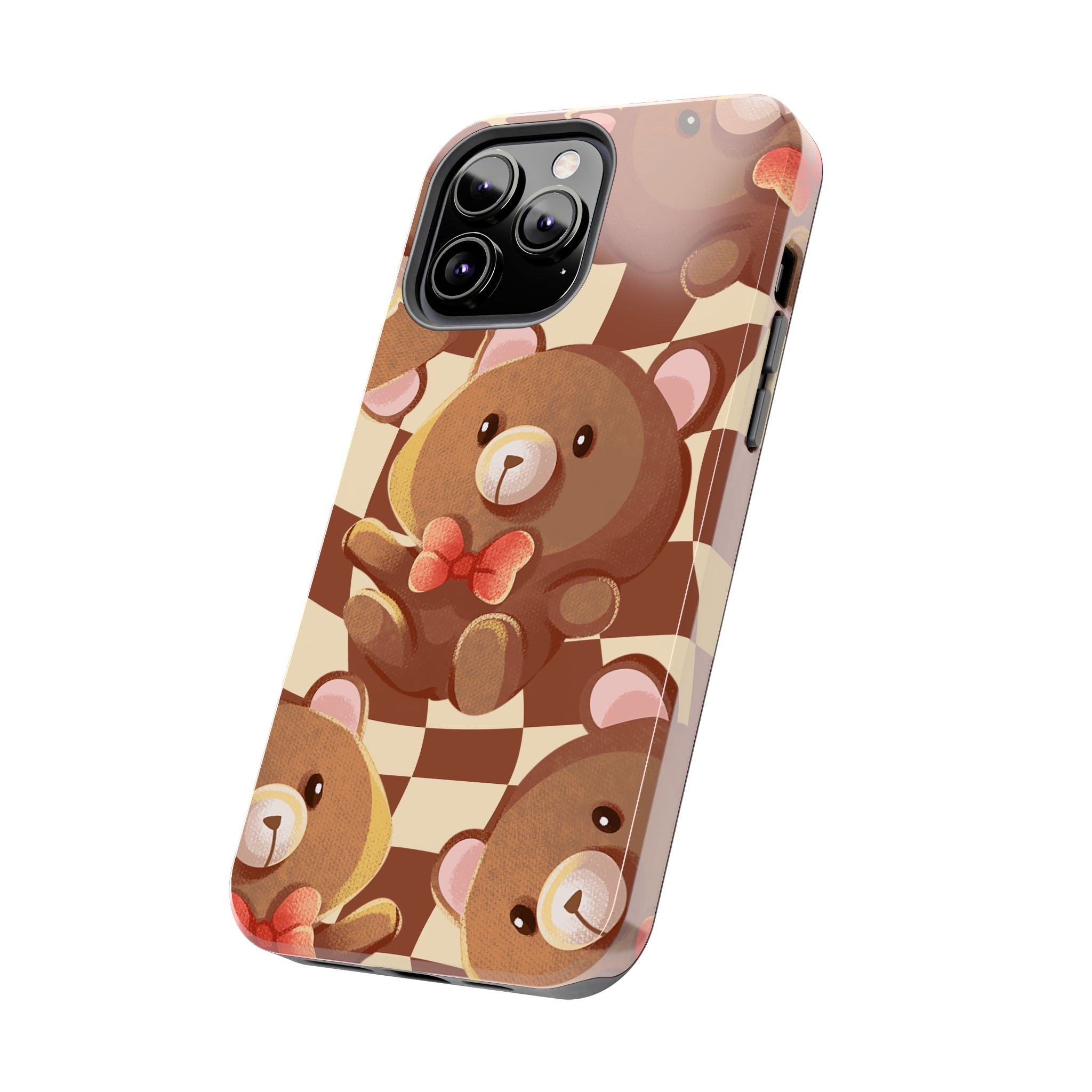 Retro Brown Bear Phone Case (Apple & Android)