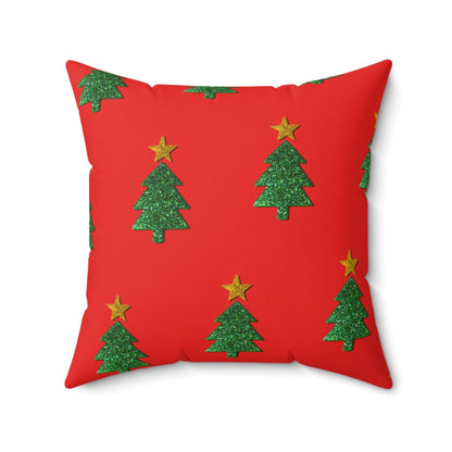 Happy Holiday Season Square Pillow