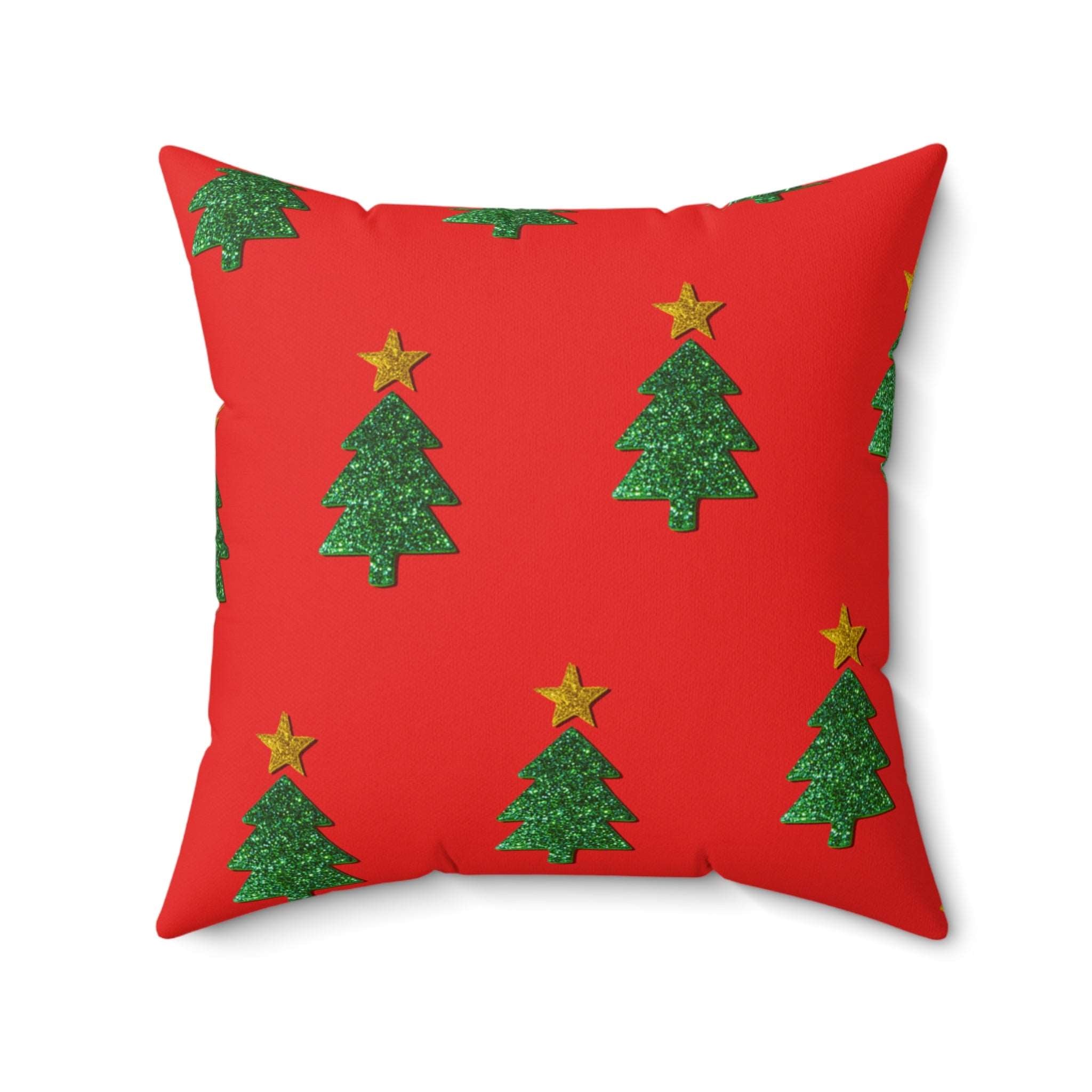 Happy Holiday Season Square Pillow
