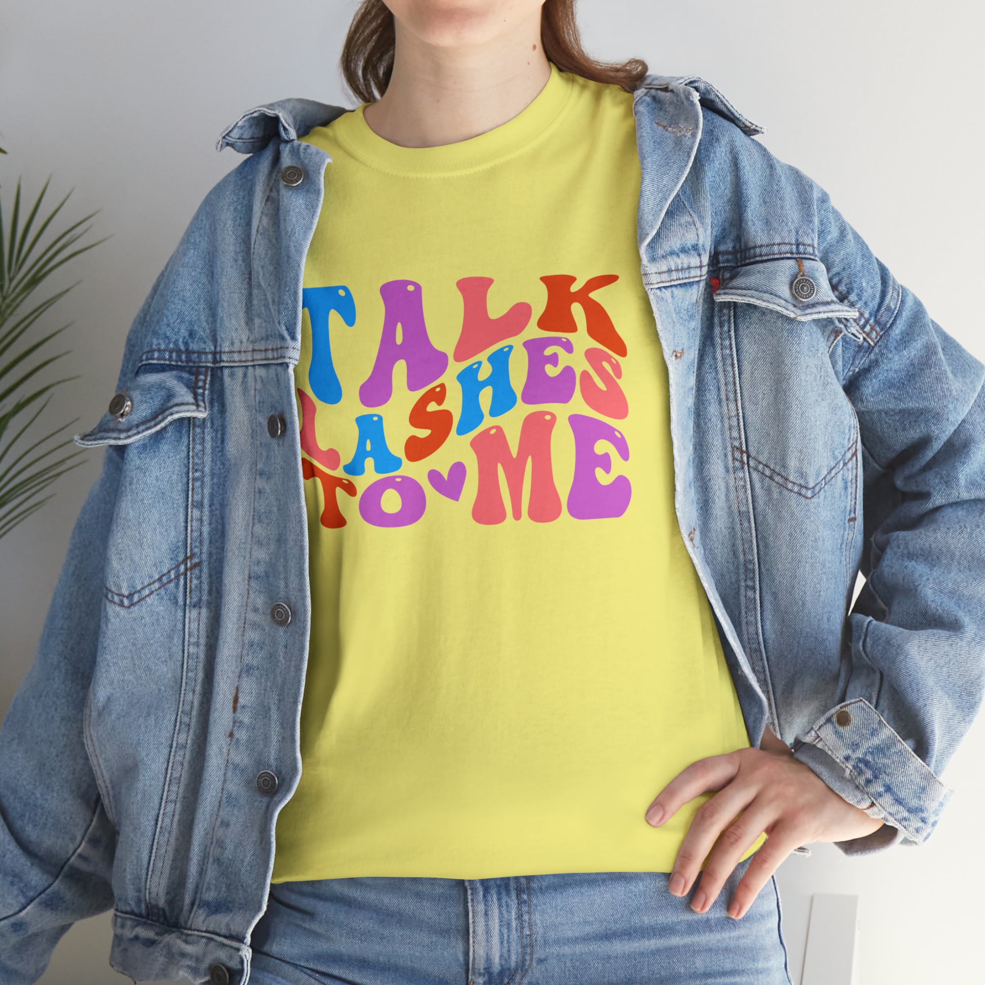 Talk Lashes to Me Cotton Tee