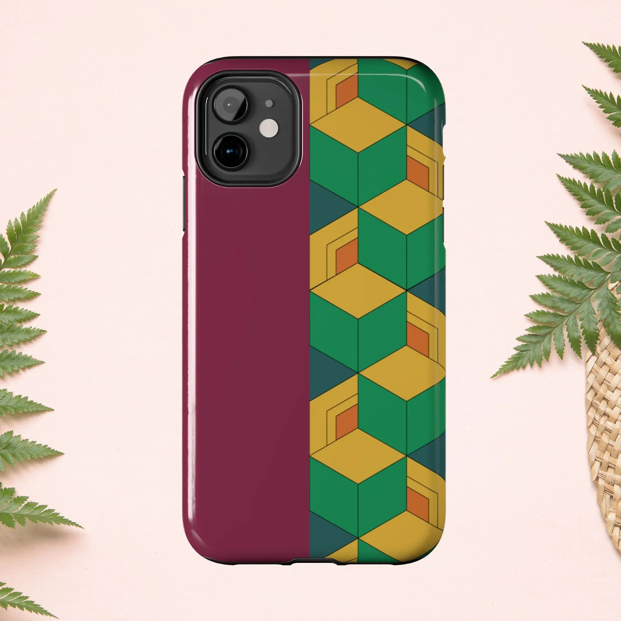 Brotherly Split Kimono Tough Phone Case (Apple & Android) - Pink Sweetheart