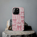 Pink Bow Ribbons Phone Case (Apple & Android)