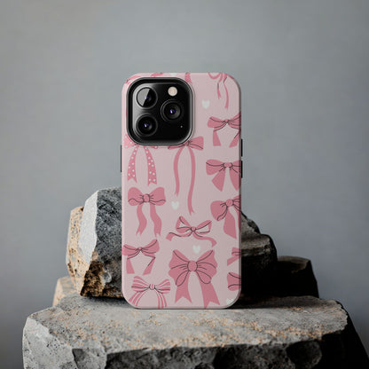 Pink Bow Ribbons Phone Case