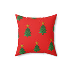 Happy Holiday Season Square Pillow