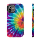 Groovy Tie Dye Phone Case (Apple & Android) - Pink Sweetheart