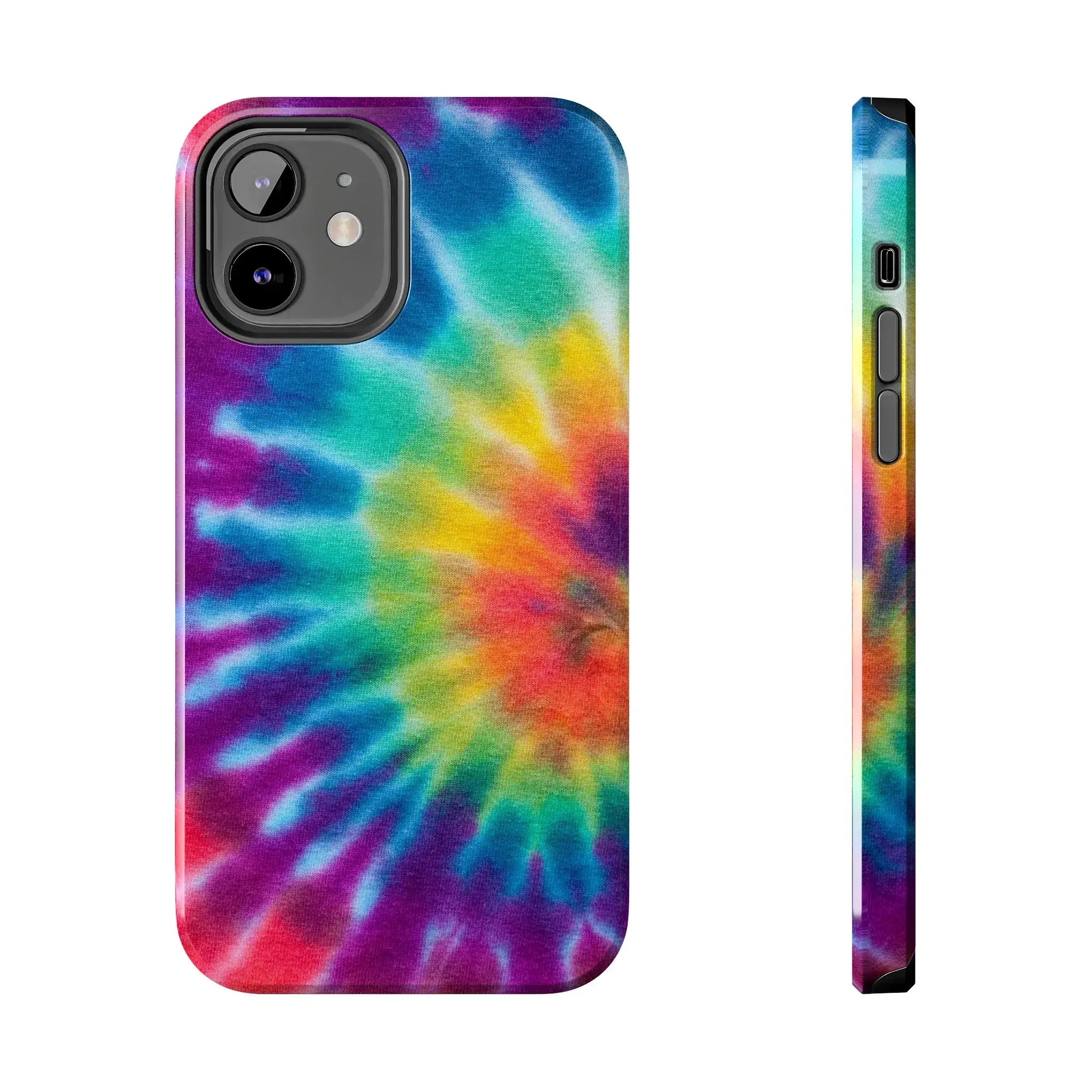 Groovy Tie Dye Phone Case (Apple & Android) - Pink Sweetheart