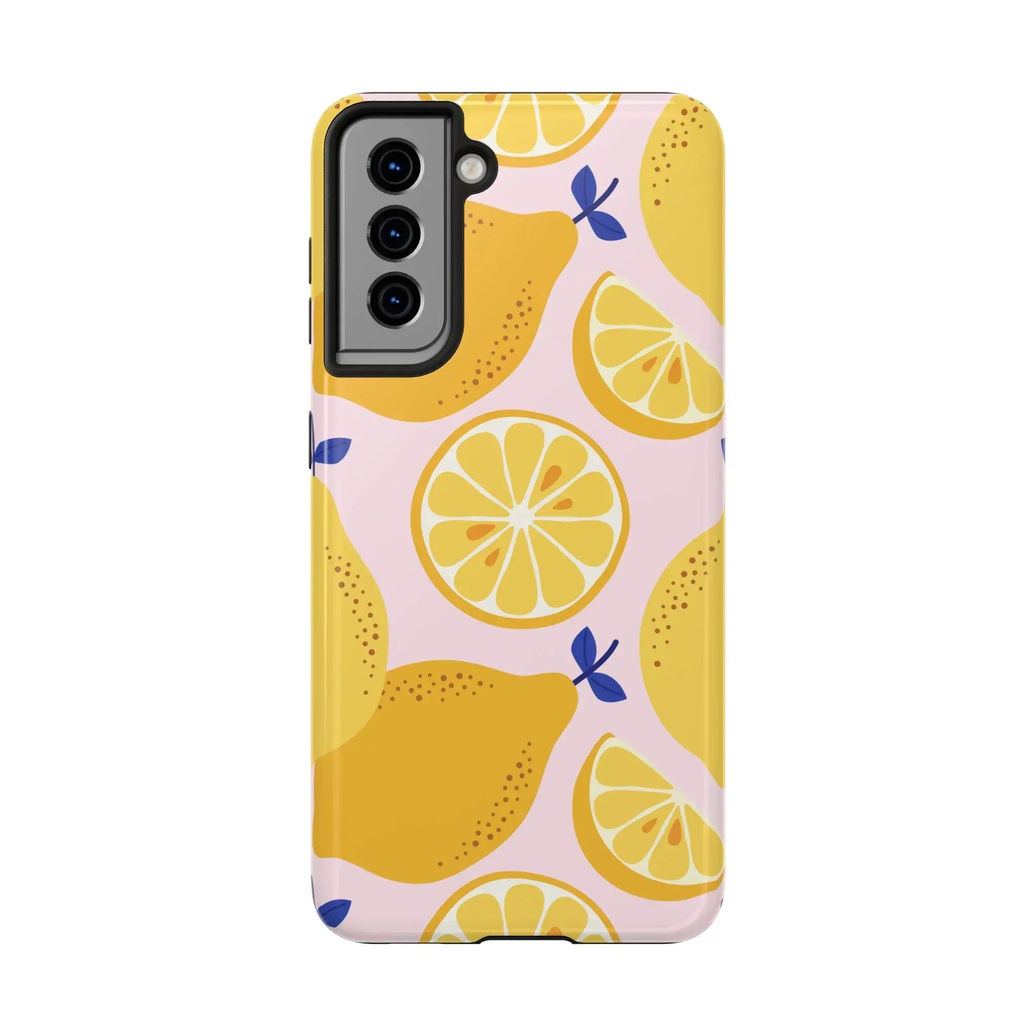 Sour Lemon Drop Phone Case (Apple & Android) - Pink Sweetheart