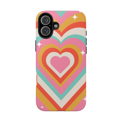 Psychedelic Hearts Phone Case