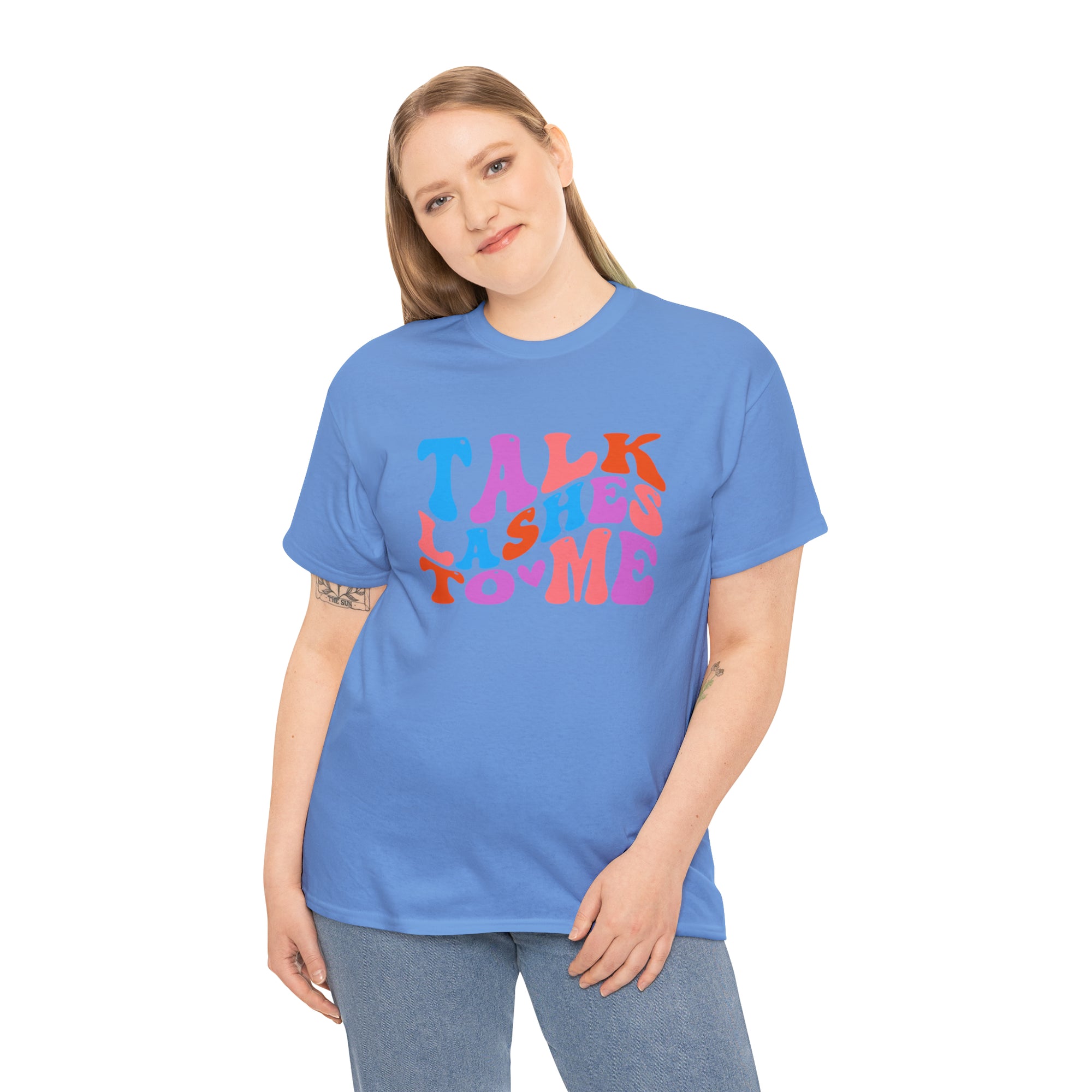 Talk Lashes to Me Cotton Tee