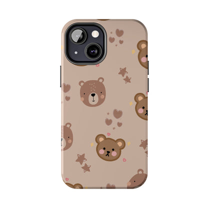 Boho Brown Bear Phone Case