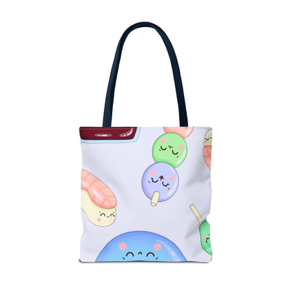 Kawaii Anime Snacks Tote Bag