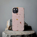 Pink Terrazzo Phone Case (Apple & Android) - Pink Sweetheart