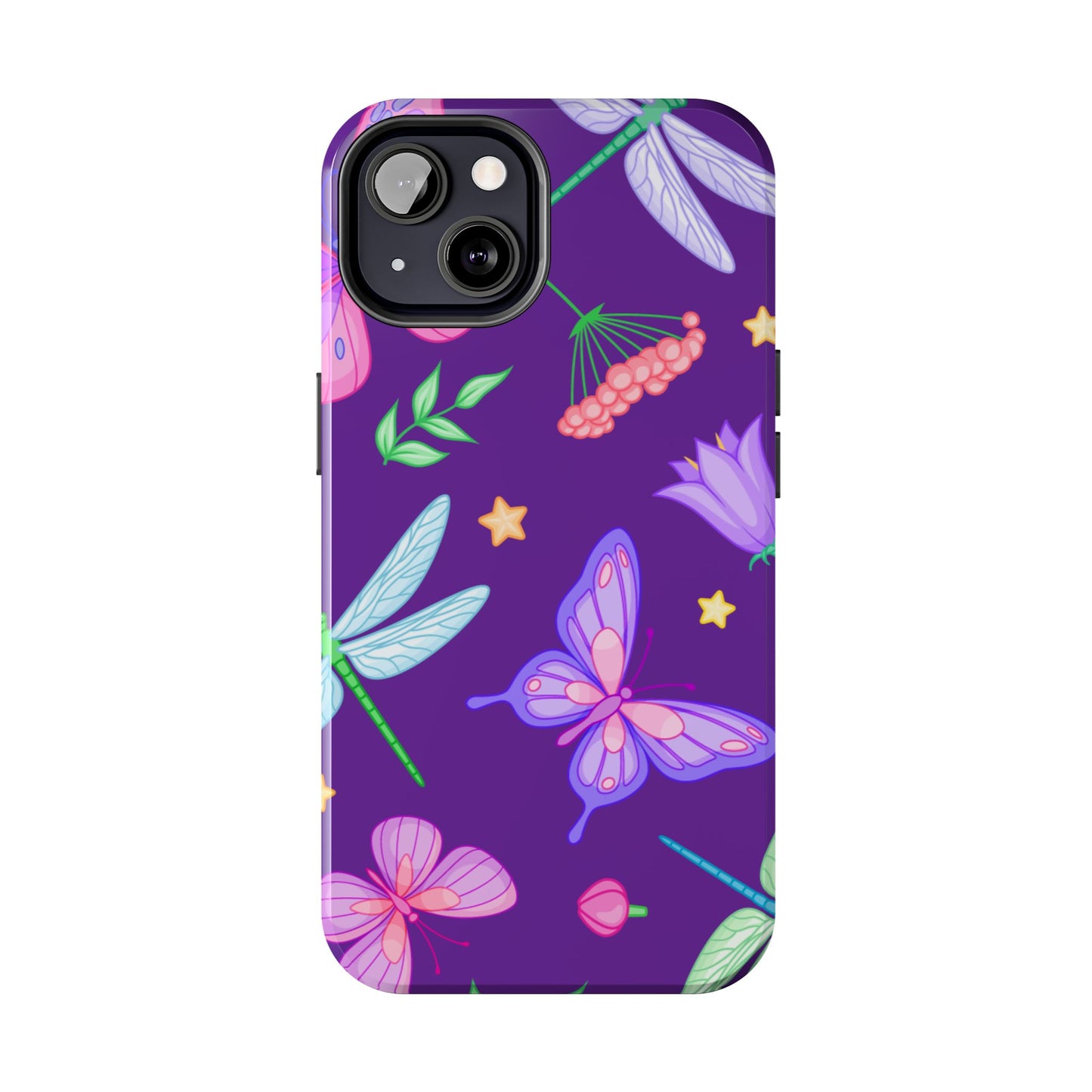 Purple Majestic Butterfly Phone Case