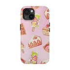 Tasty Pastry Treats Phone Case (Apple & Android) - Pink Sweetheart