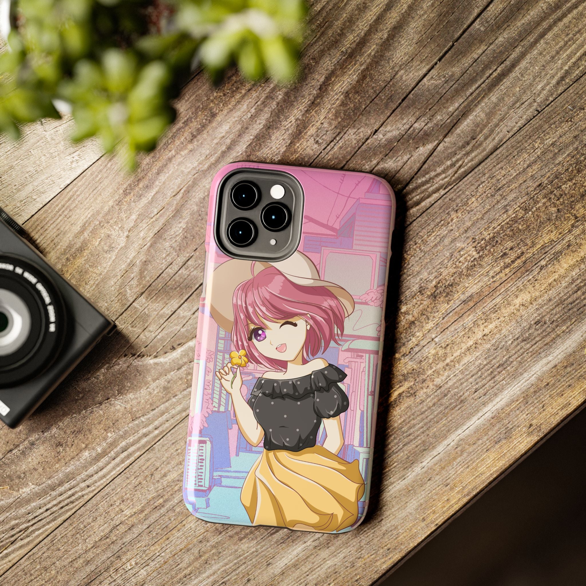 Anime Girl Phone Case (Apple & Android)