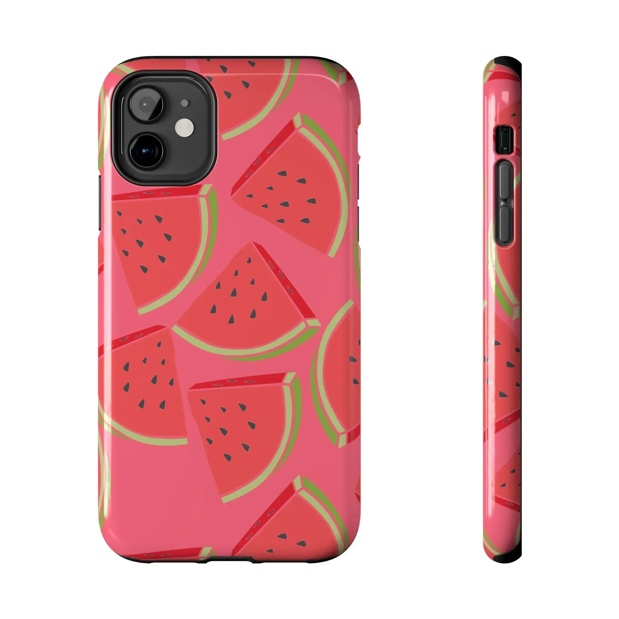 Watermelon Slices Phone Case (Apple & Android) - Pink Sweetheart