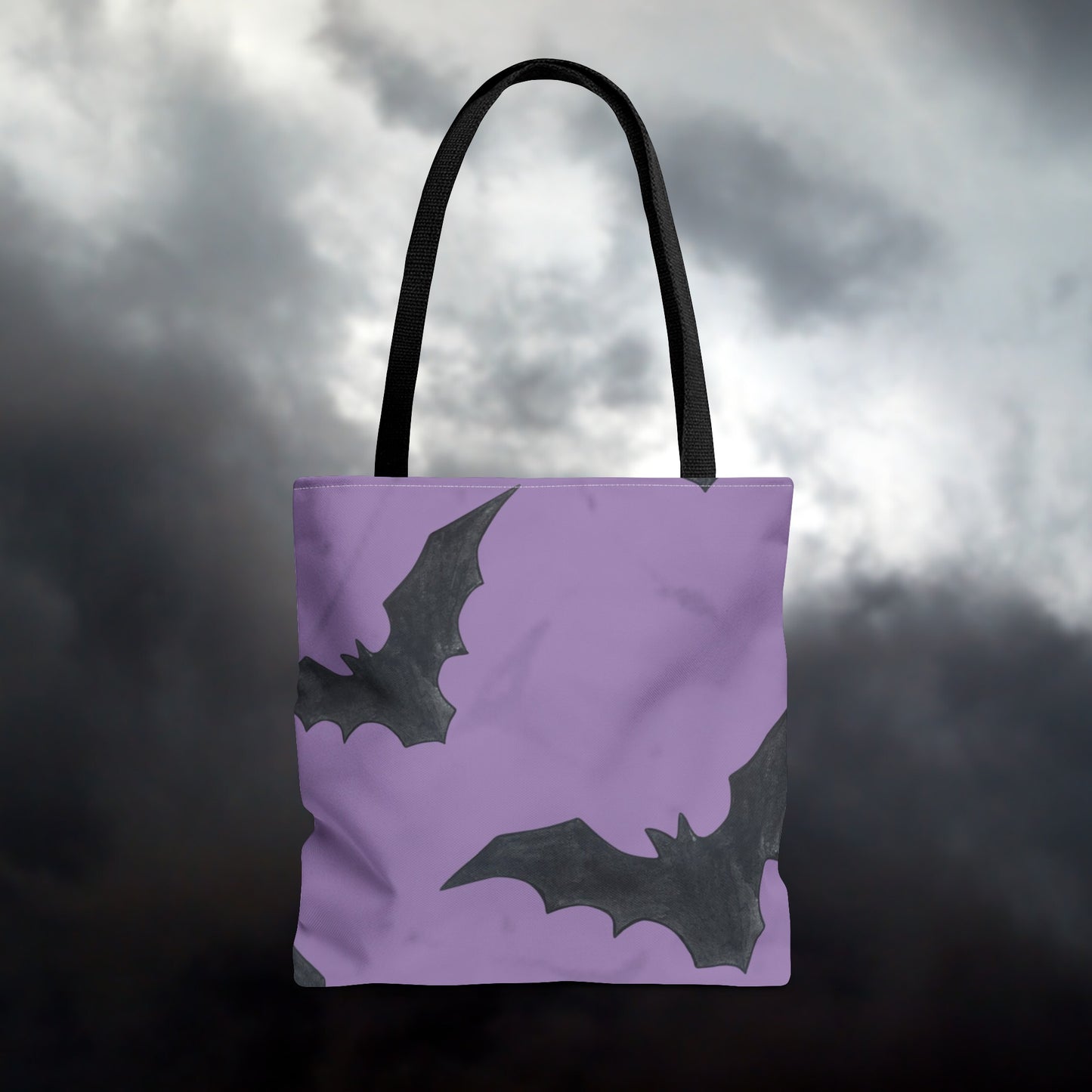 Black Bats at Midnight Tote Bag