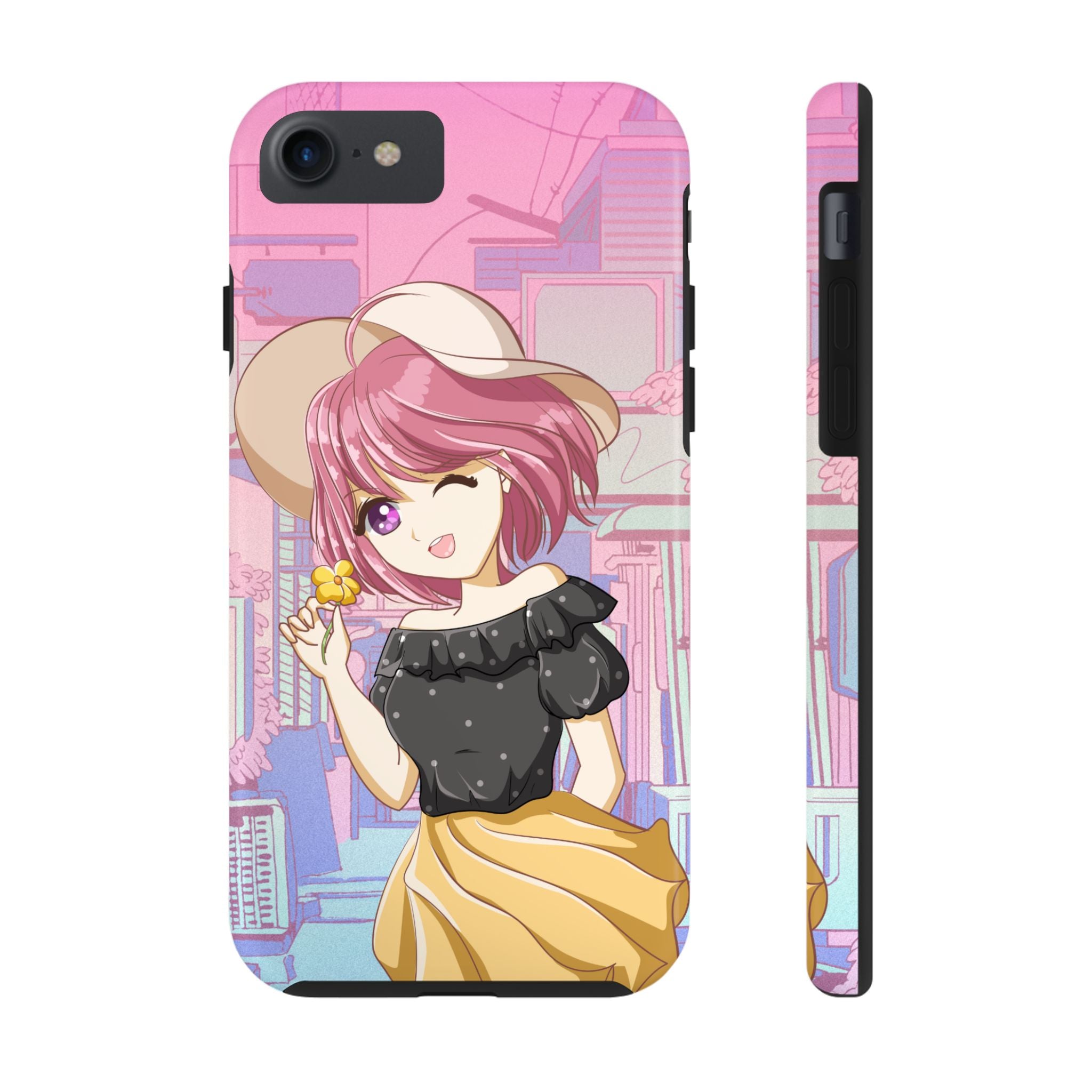 Anime Girl Phone Case (Apple & Android)