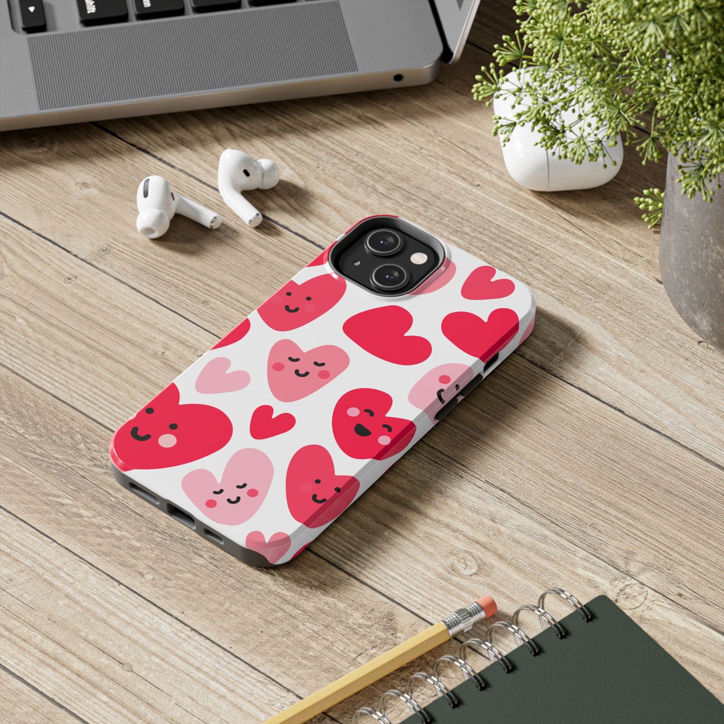 Happy Hearts Phone Case