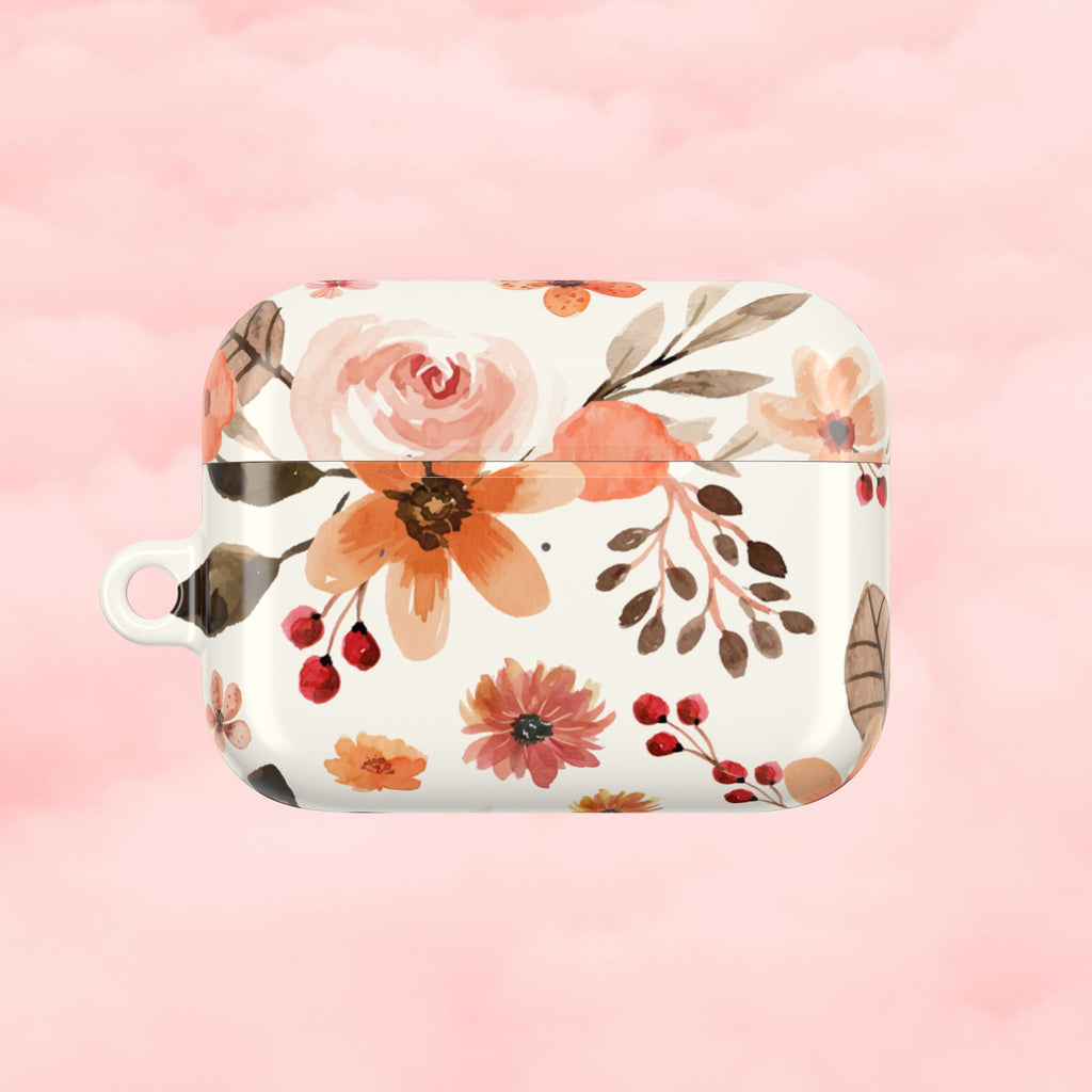 Cozy Fall Floral AirPod Case