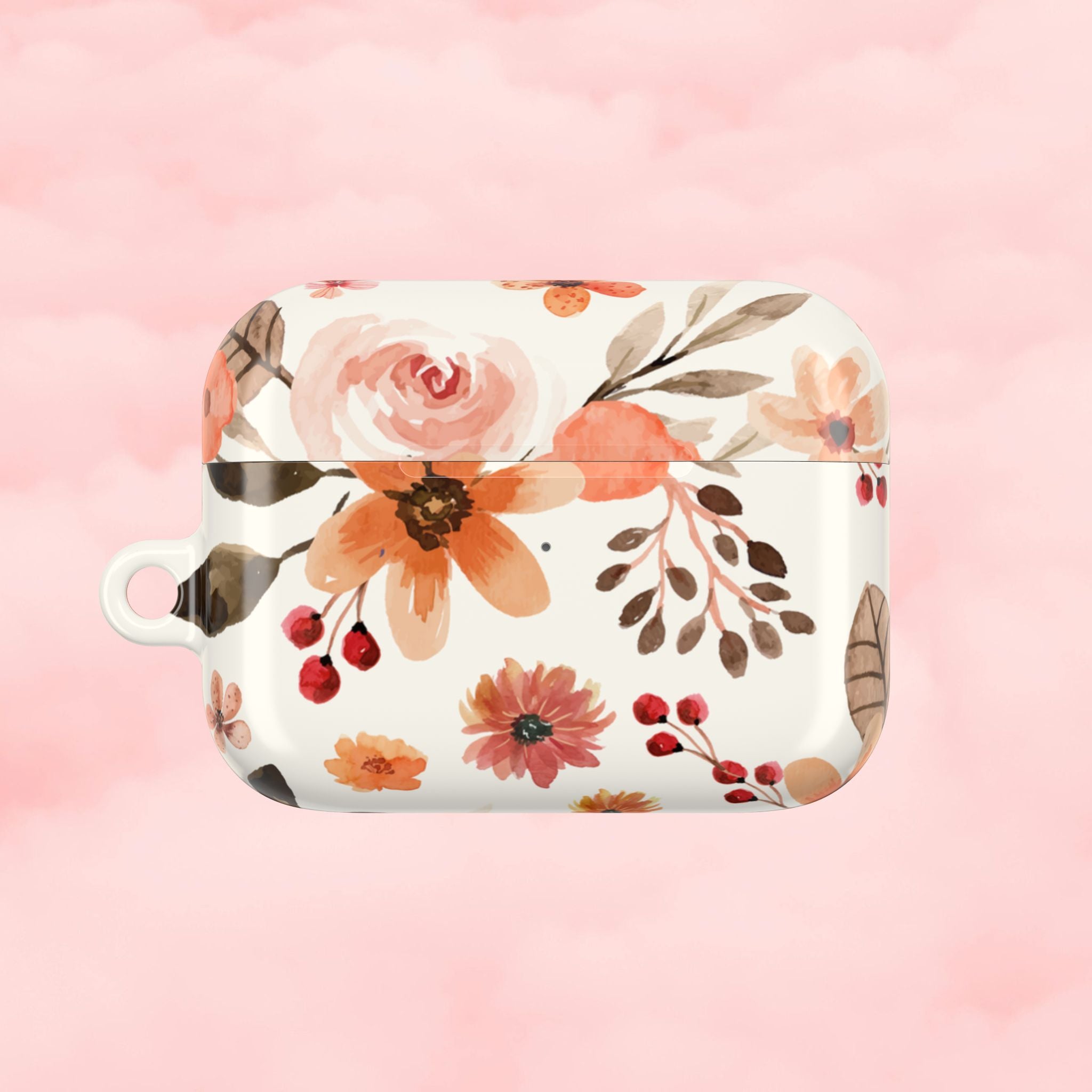 Cozy Fall Floral AirPod Case