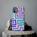 Abstract Neon Maze Phone Case (Apple & Android)