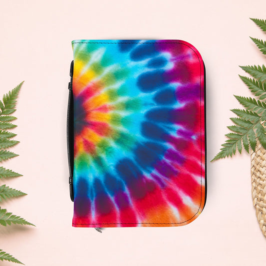 Tie Dye Pinwheel Book Cover