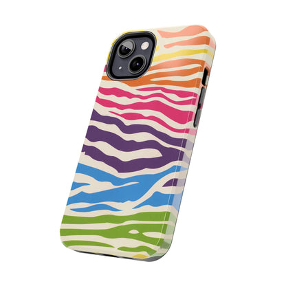 Rainbow Zebra Phone Case